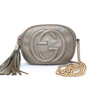 Gucci Soho Disco Mini Crossbody Chain Shoulder bag.